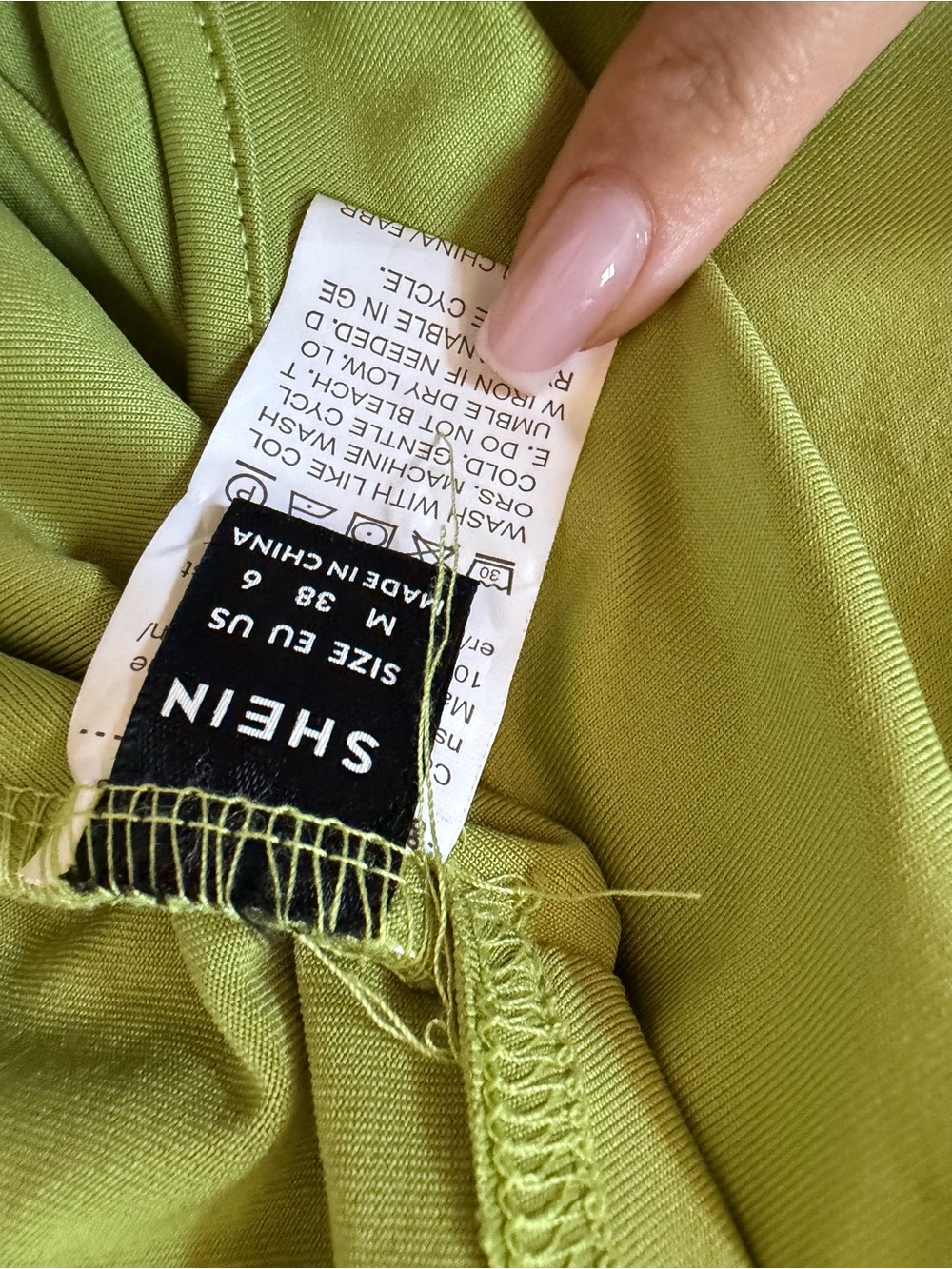Lime Green Ruched Two-Piece Maxi Set - Picture 5 of 5
